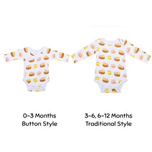 the wee bean different styles onesies