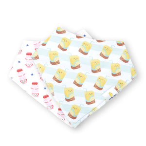 4pcs Organic Bib Sets Bundle Deal - Mix & Match!