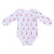 the wee bean organic cotton onesie long sleeve in boba