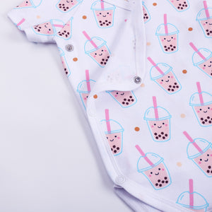 Organic Cotton Baby Onesie - Boba *VFFP SALE: 3-6M*