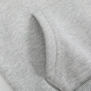 the wee bean organic cotton kids hoodie with front pockets