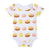 the wee bean organic cotton bodysuit onesie romper in dim sum hargow siumai