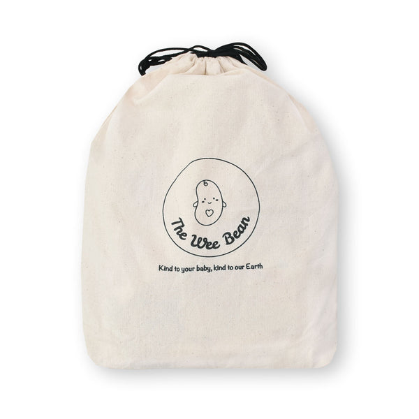 Printed cotton drawstring pockets storage bag sundry underwear travel  receipt gift bags 2-2